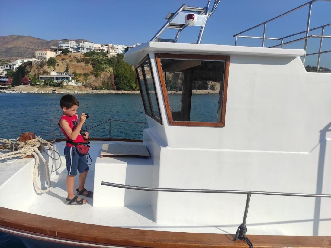 Island Villa Agia Galini  Bagian luar foto