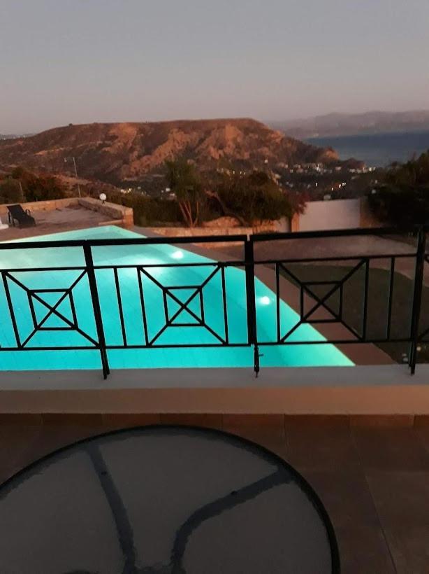 Island Villa Agia Galini  Bagian luar foto