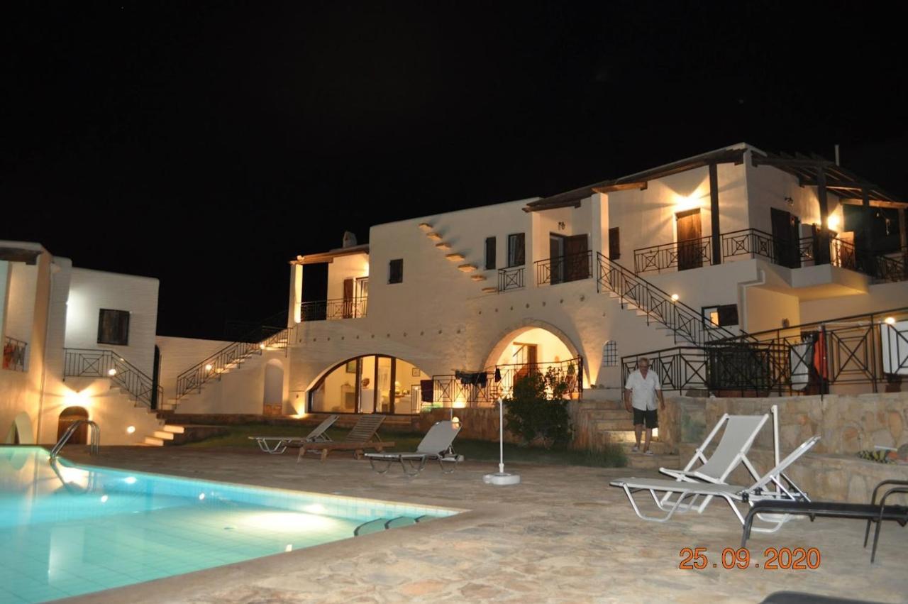 Island Villa Agia Galini  Bagian luar foto
