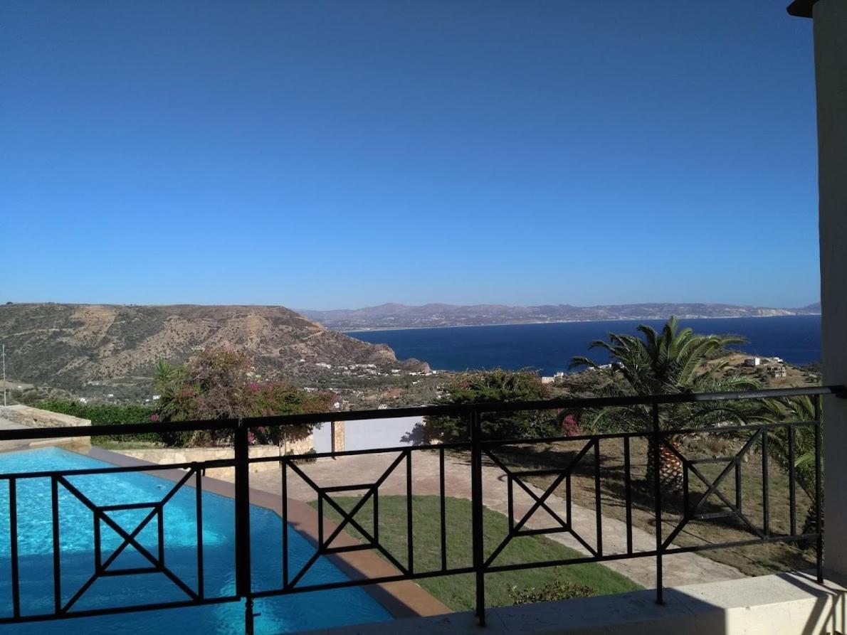 Island Villa Agia Galini  Bagian luar foto