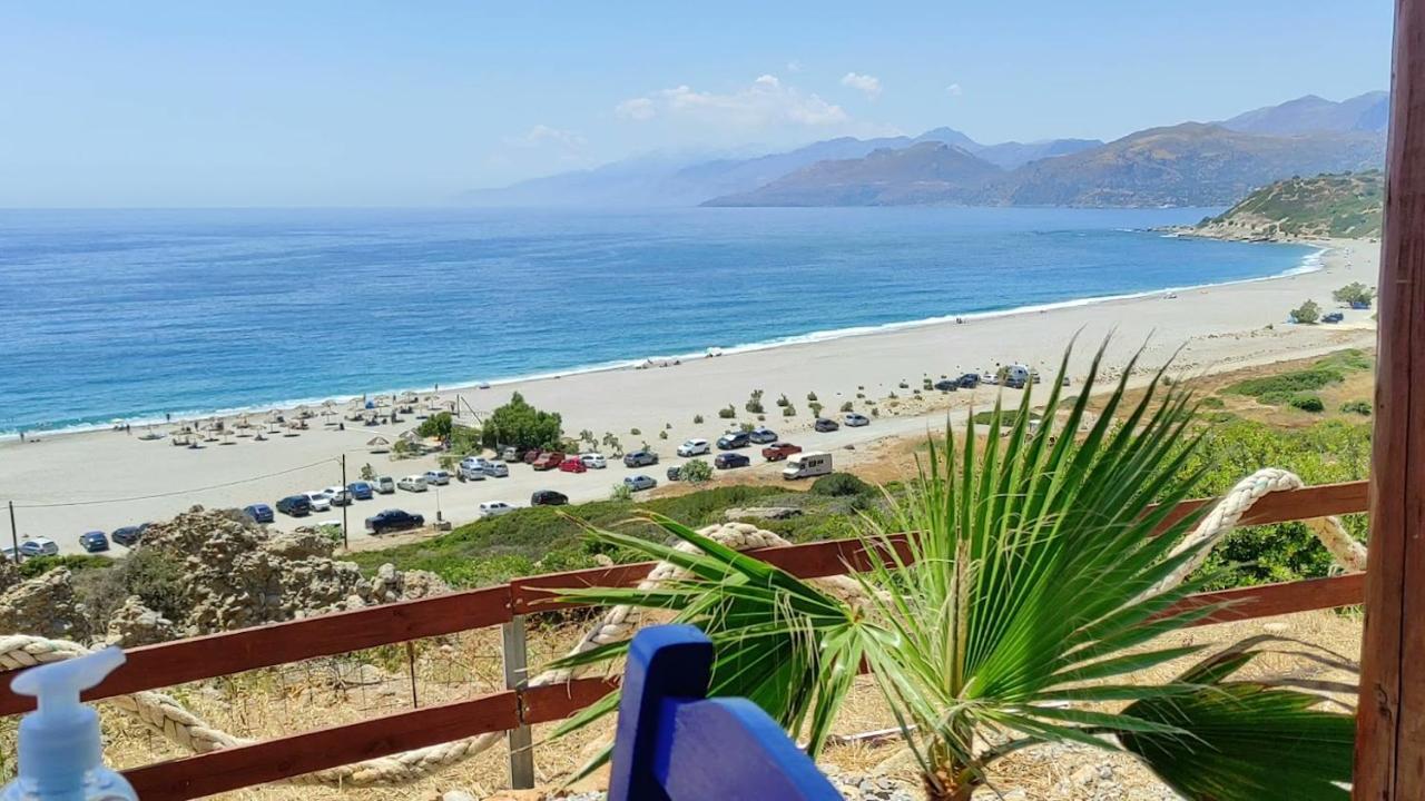 Island Villa Agia Galini  Bagian luar foto