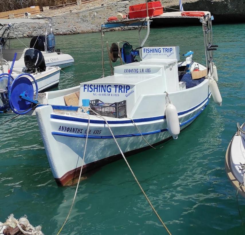Island Villa Agia Galini  Bagian luar foto