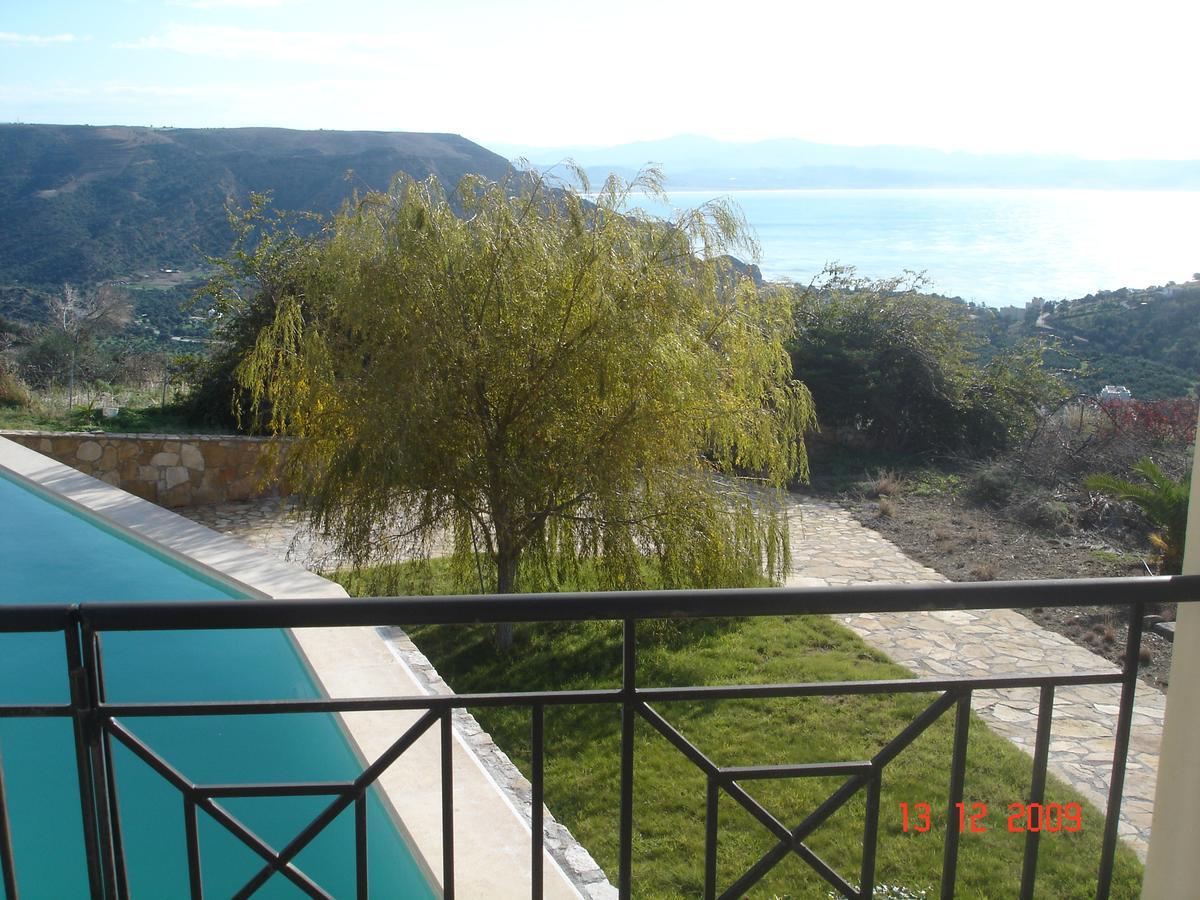 Island Villa Agia Galini  Bagian luar foto