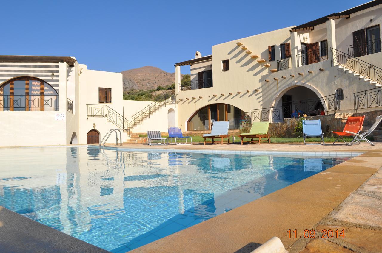 Island Villa Agia Galini  Bagian luar foto
